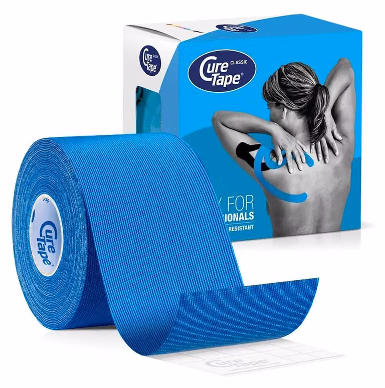Nastro kinesiologico blu, 5 cm x 5 metri