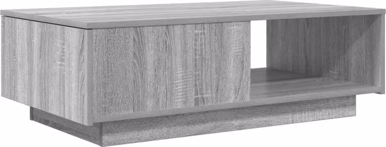 Tavolino da salotto con cassetto Grigio Sonoma 95 x 55 x 31 cm