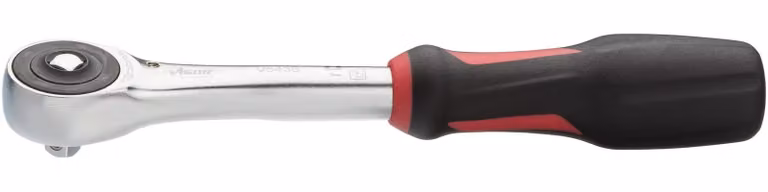 Cricchetto reversibile VIGOR "V5436" 1/4", impugnatura girevole a 360° Lunghezza: 176 mm