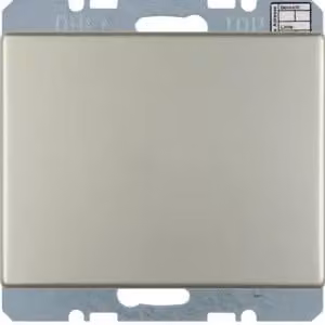 Berker 75441273 Termostato per edifici con interfaccia a pulsante in acciaio inossidabile Berker K.5