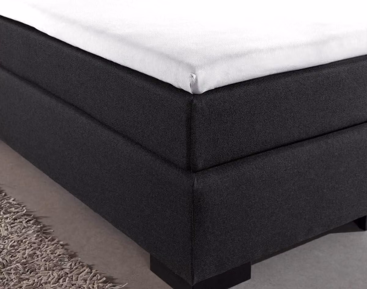 Lenzuolo con angoli rinforzati, 140 x 200 cm, 100% cotone, per camere da letto, bianco, altezza 10-12 cm