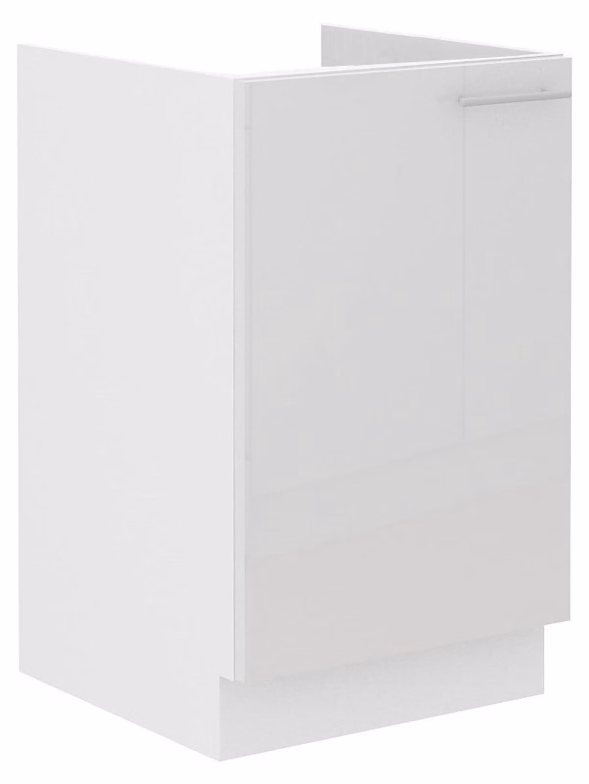 Lavello 50 Lara Bianco lucido + bianco opaco Mobile cucina Blocco cucina Cucina Cucina