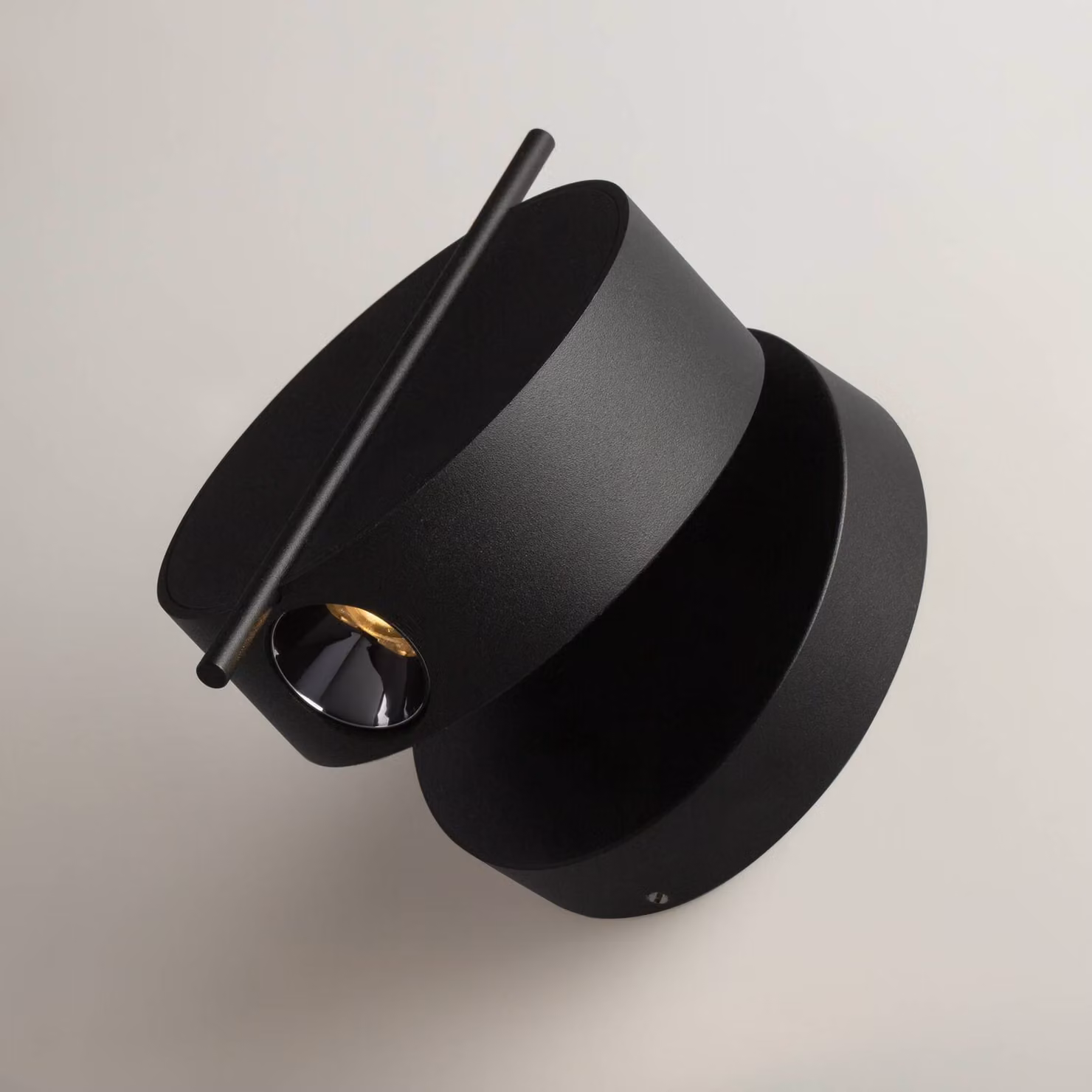Maytoni Applique da parete a LED Nuance, Nero, Soggiorno / Sala da pranzo, Alluminio, Moderno, Applique a LED