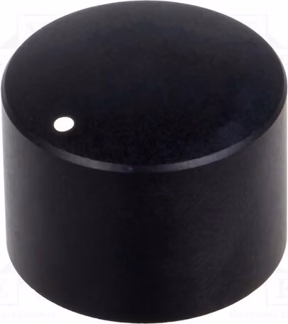 1 manopola rotante con indicatore, alluminio, diametro albero: 6 mm, modello FC7232. Manopole rotanti per potenziometri rotativi