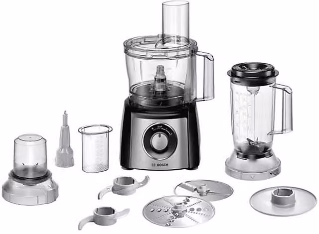 Robot da cucina Bosch MCM3501M MultiTalent 3, 800 W, Ciotola 2,3 L, Nero