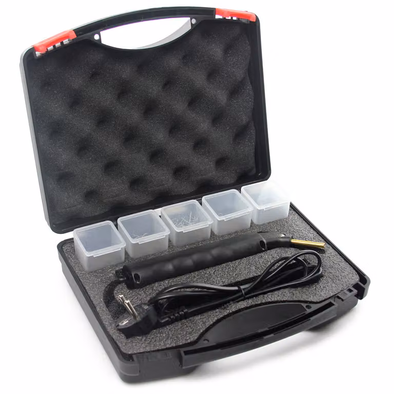 MAR-POL Kit completo di riparazione della plastica, saldatore per plastica M57457