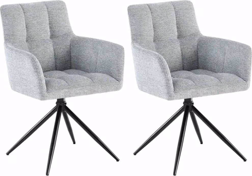 set di sedie da pranzo 2 pezzi - Poltrone - Massimo comfort