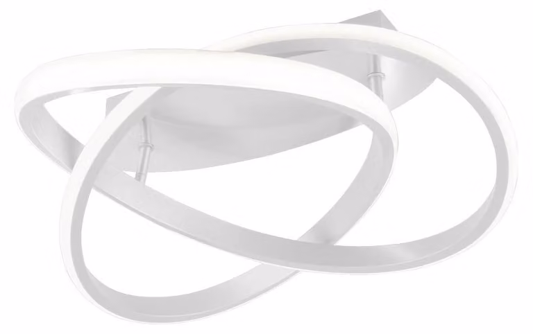 Lampada da soffitto a LED Reality Course  18 W, ⌀45 cm, dimmerabile, bianco opaco, bianco neutro