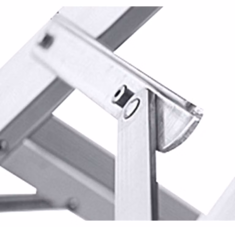 Zarges klappbares Arbeitspodest Seventec BP (2 x 2 Stufen, beidseitig begehbar)