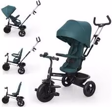 Triciclo evolutivo 6 in 1 Kinderkraft Aston 2 Green L: 112 cm, P: 52,5 cm