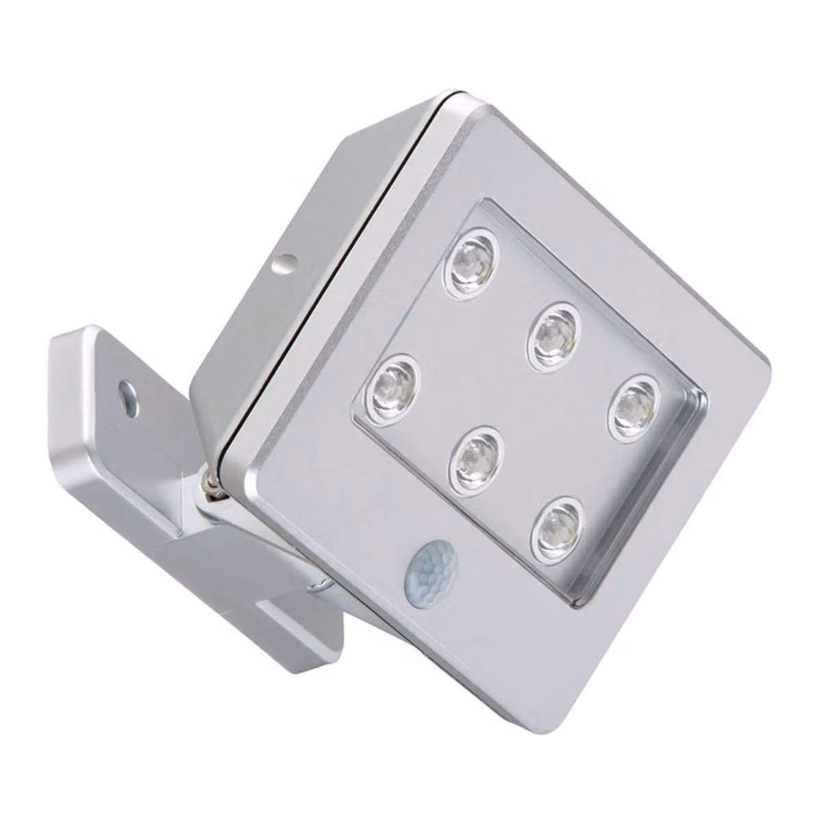 BRILONER - Lampada da esterno a LED con rilevatore di movimento, lampada da esterno inclinabile IP54, lampada da parete da esterno a LED impermeabile, lampada da parete a LED da esterno, color titanio.