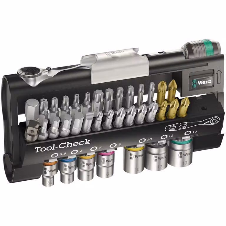 Set di punte da 38 pezzi Tool-Check Wera | 4013288162526