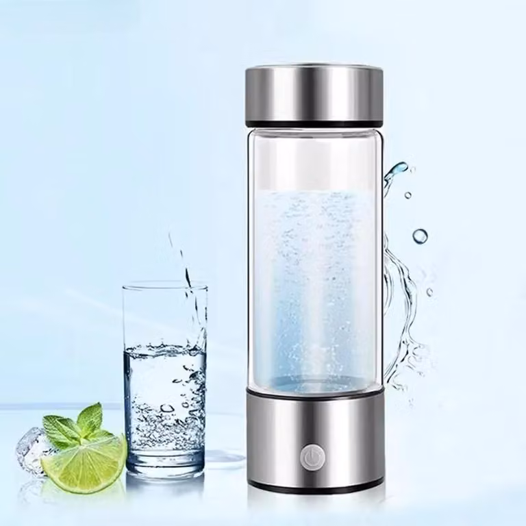 Generatore d'acqua, ricco di idrogeno, materiali resistenti, grigio chiaro