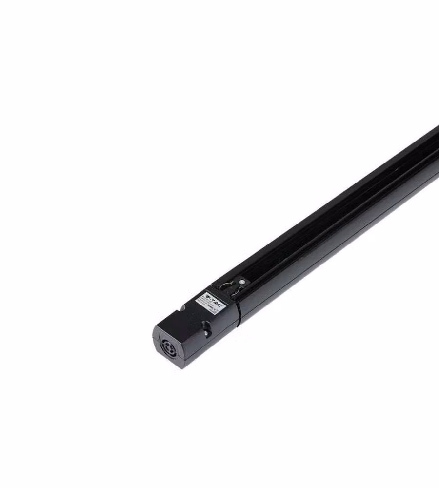 Binario Trifase V-TAC in Metallo Nero Lunghezza: 200 cm