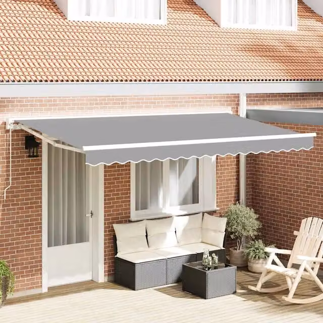 Telaio di tenda manuale 4 x 2 m Bianco 42002525