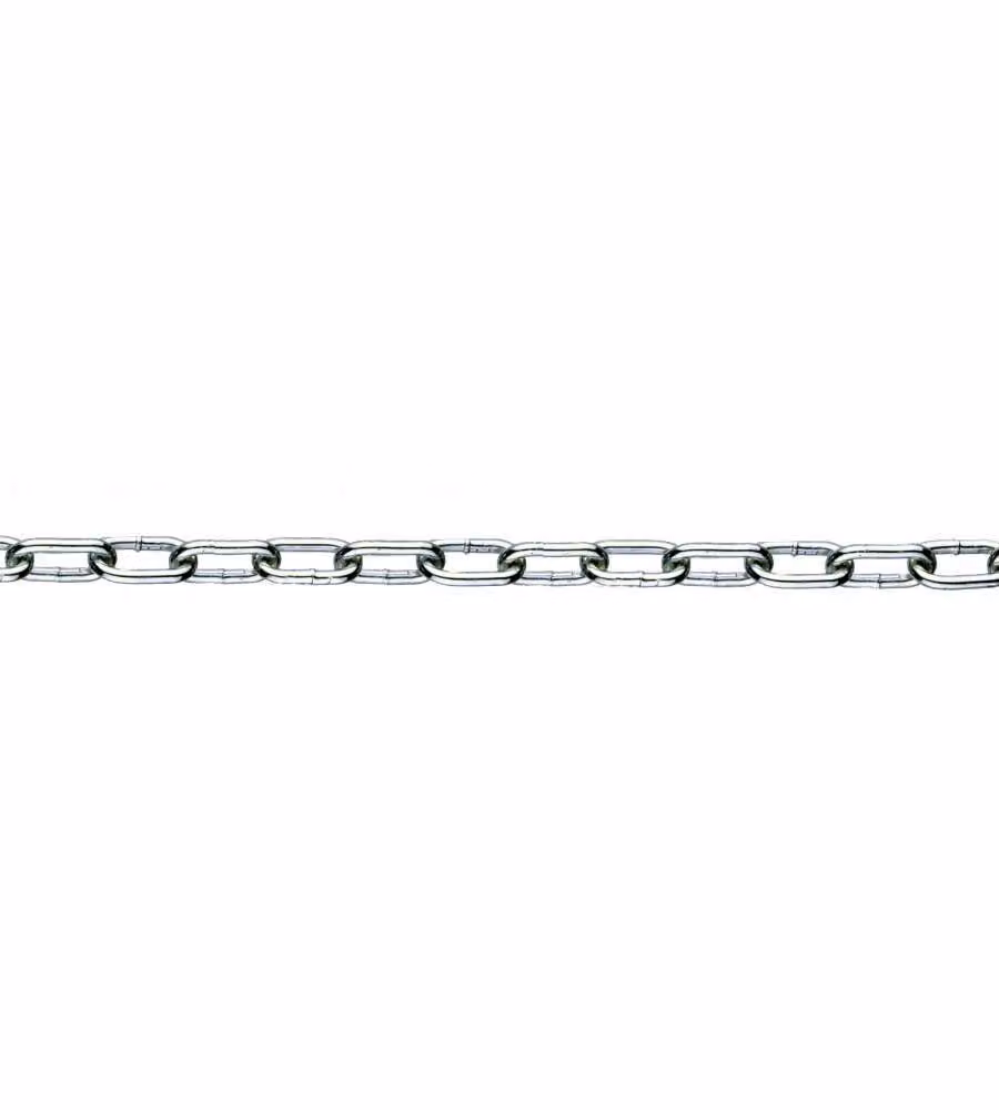 Catena in Acciaio Zincato - 3mm - Carico 40kg - Vendita al Metro