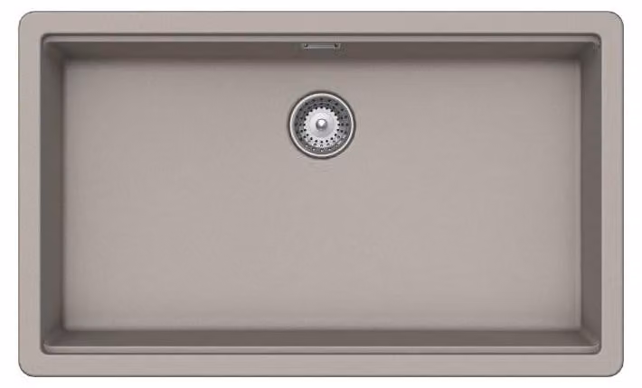 Schock VASCHE BROOKLYN N100XL GRIGIO TORTORA Lavello montato su piano Rettangolare