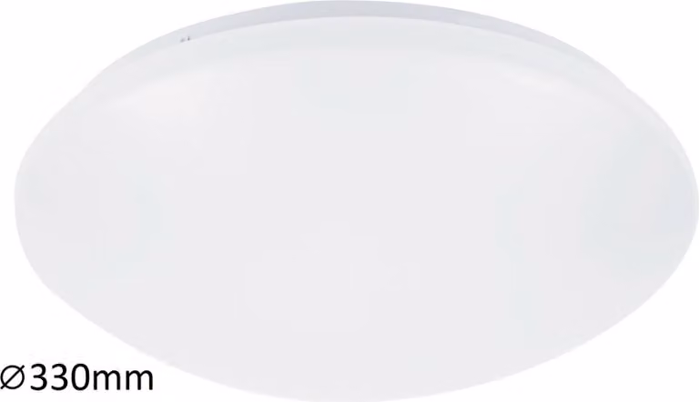 Plafond bagno 33 cm LED 18W bianco rotondo Lucas 3438 Rabalux
