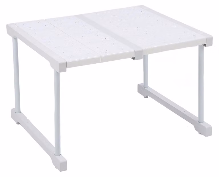 Ripiano regolabile per cucina e bagno, da 37 a 48 cm