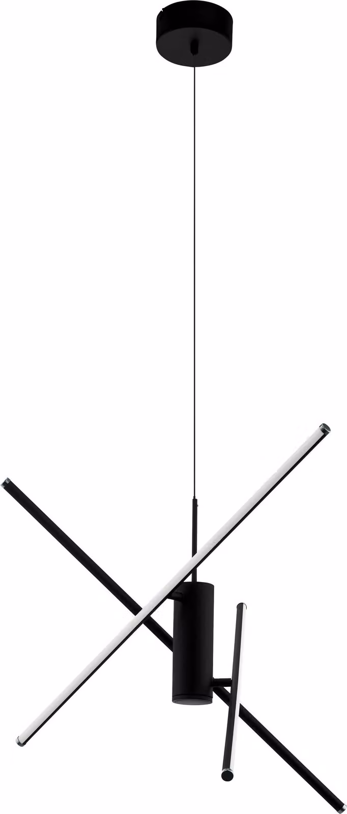 Eglo 99818 SALITRE Lampada a sospensione LED 29W Ø730mm bianco nero bianco caldo dimmerabile