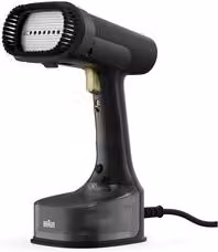 Stiratrice verticale Braun Quickstyle GS7088CP Black con potenza 1600 W, vapore continuo e piastra SuperCeramic con tecnologia Dual FreeGlide 3D e sistema anticalcare integrato