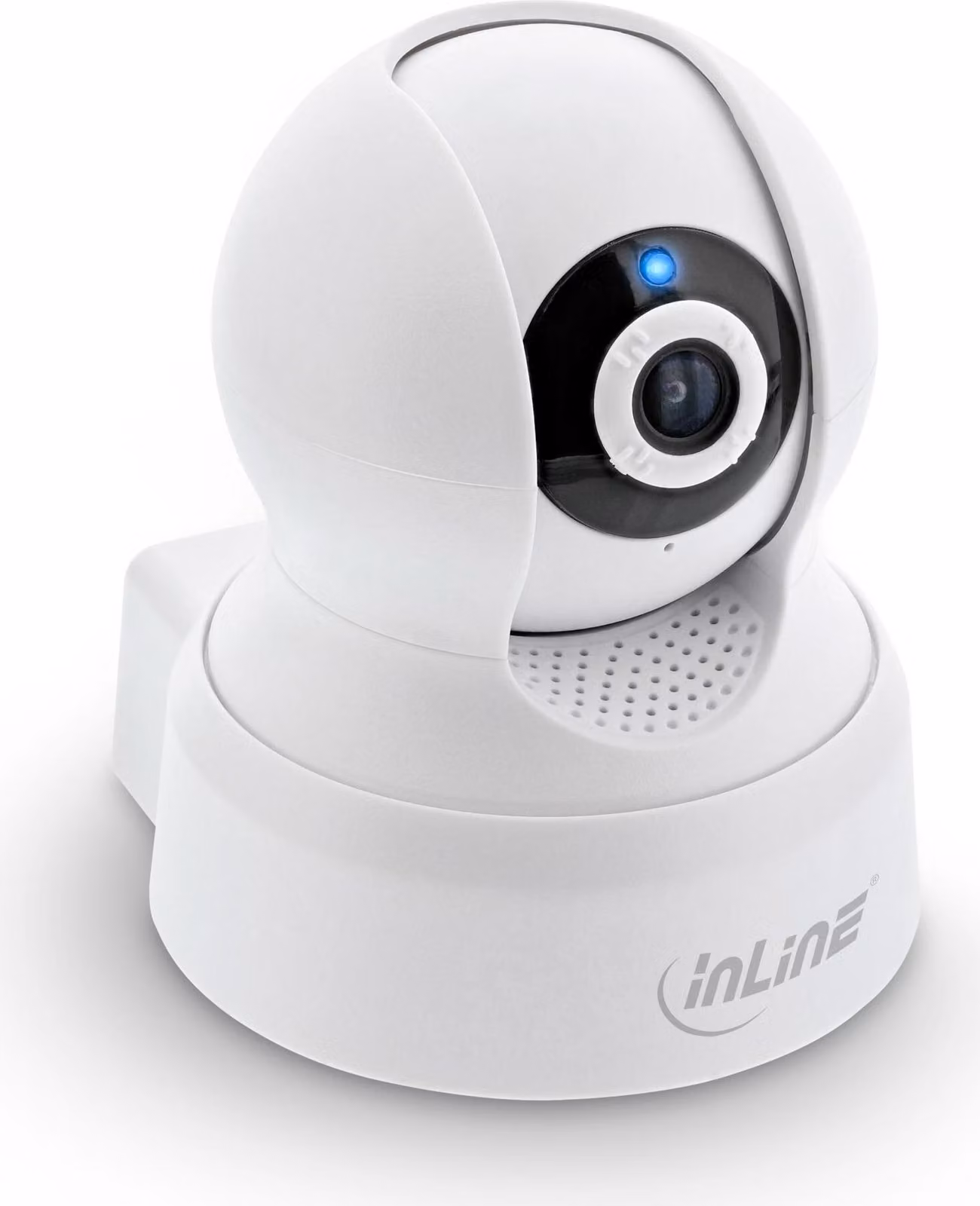 Telecamera per interni InLine SmartHome - Telecamera di sicurezza IP - Per interni - Cablata e wireless - 45 m - Interna - Torretta (40156)