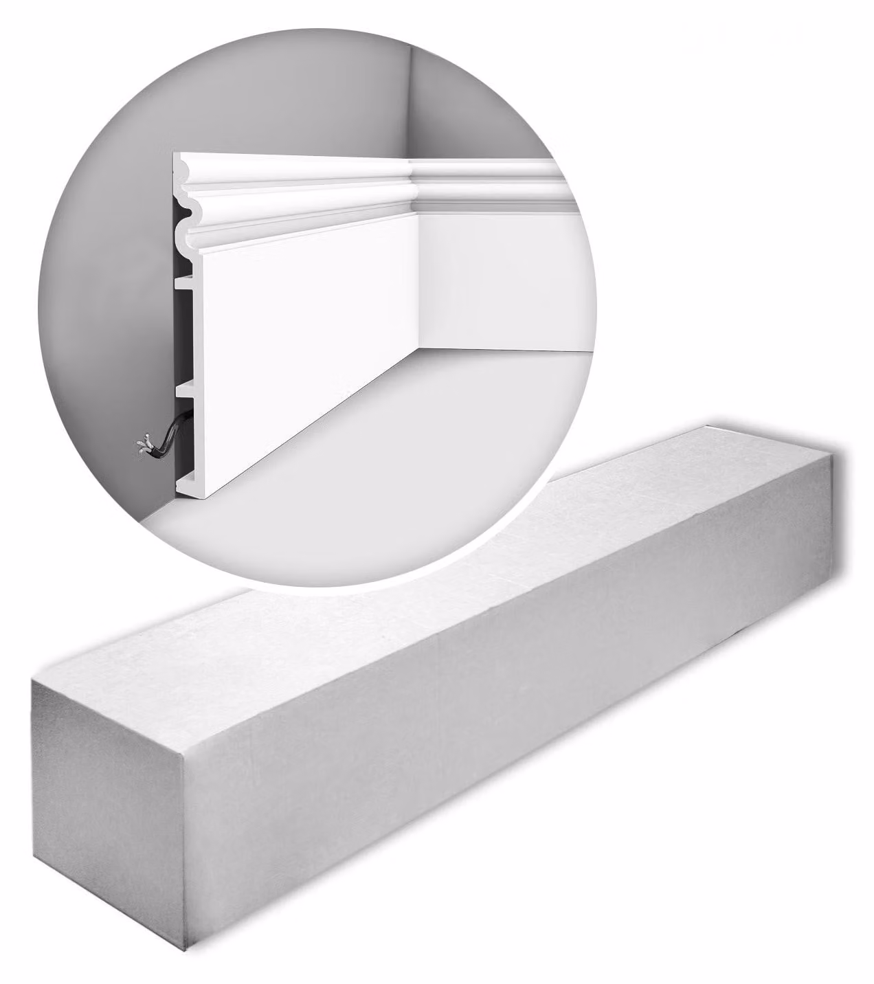 Modanature per pavimenti Orac Decor LUXXUS SX193-box 1 cartone con 6 modanature decorative 12 m
