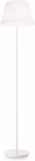 Piantana Moderna Cylinder Metallo Bianco 2 Luci E27