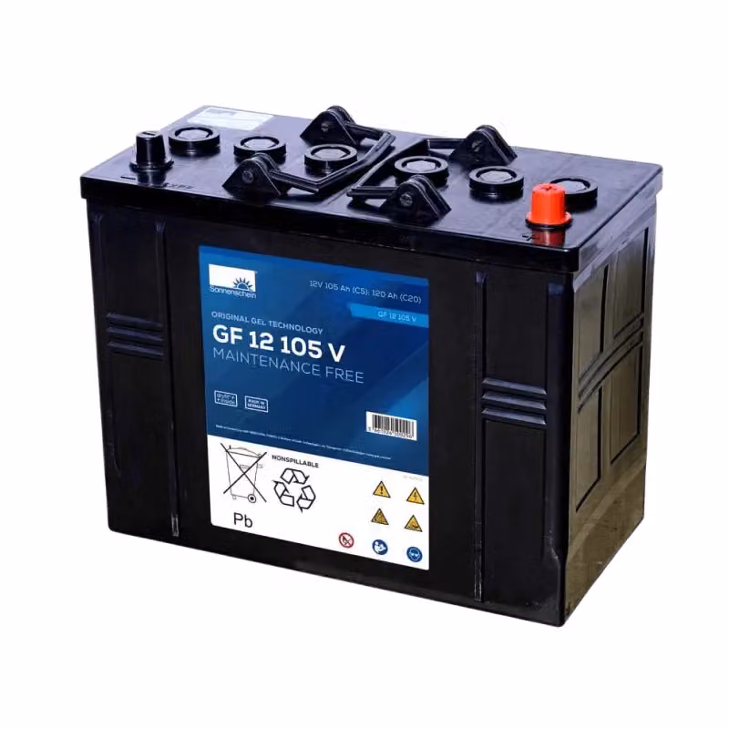 Batteria SONNENSCHEIN GF12105V 12V 120AH colore nero – 2