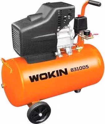 Compressore Ac Coassiale 831002 Wokin Lubrificato Lt 24 HP 2