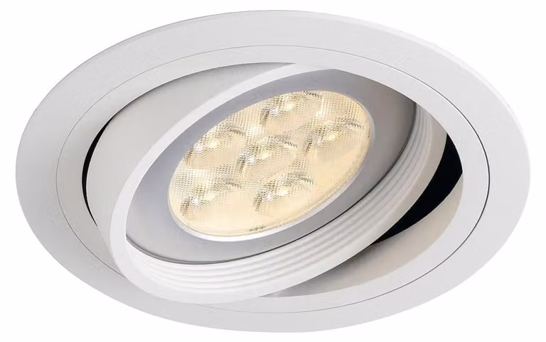 NUOVO TRIA, ROUND, ES111 bianco opaco grezzo