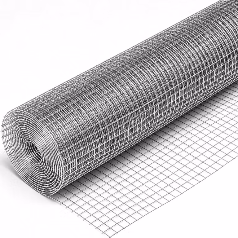 Rete metallica a maglia fine, dimensioni 100 cm x 2 m, ideale per aiuole rialzate