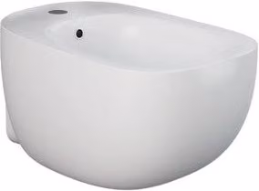 Bidet sospeso Illusion con fissaggio nascosto e rubinetto integrato