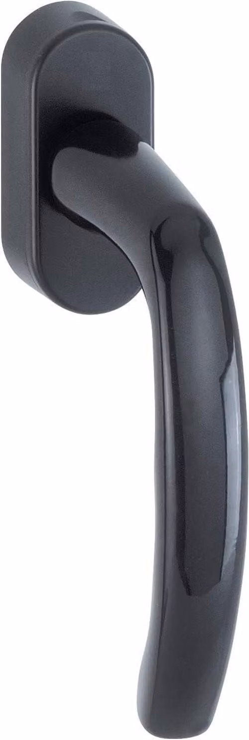 Solidchoice - Maniglia per finestra nera con apertura a 360 gradi
