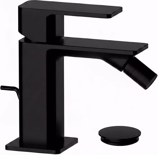 Rubinetto Miscelatore Bidet Linea Icon Maria Nero Opaco