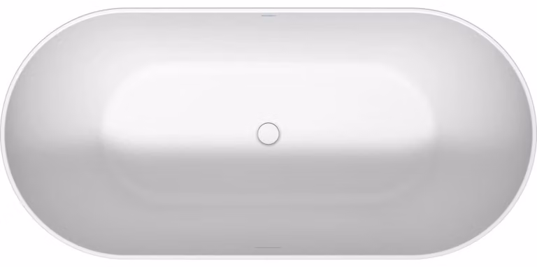 Baignoire Duravit DuraKanto, blanche, à poser, 700561000000000, 700561000000000