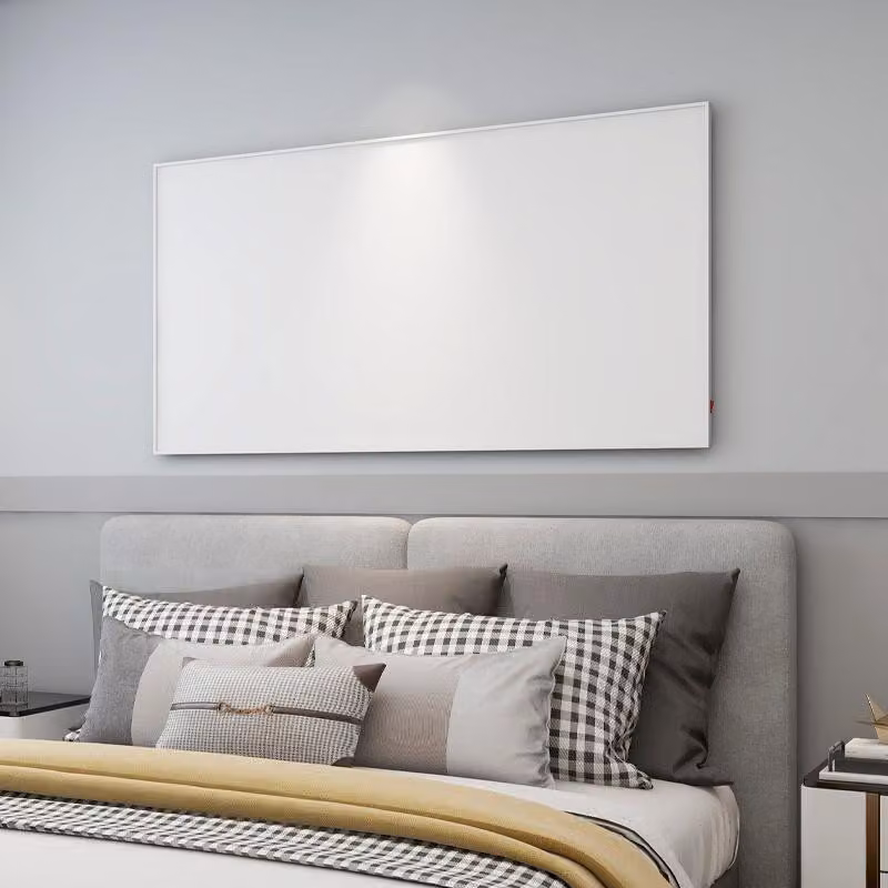 Riscaldatore a infrarossi - Bianco - 580 Watt, 60 x 100 cm