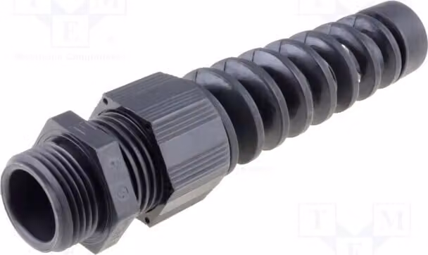 1 x Raccordo per cavo, modello HT-K M20, colore RAL9005, codice prodotto 93881, grado di protezione IP68, con protezione anti-piegatura, attacco M20