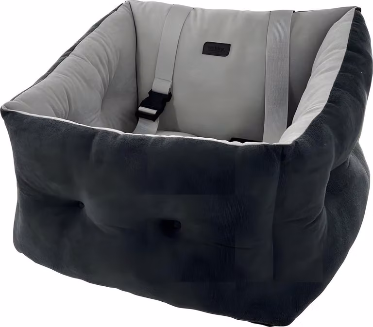 Seggiolino auto per cani Nobby Rian grigio