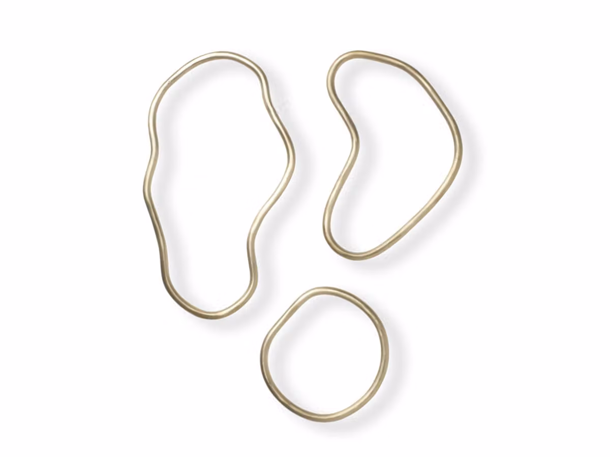 Pond Sottopentola - Set di 3 - Ottone