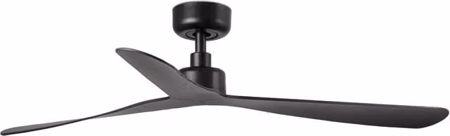 Ventilatore a soffitto Faro Barcelona Rocker M colore nero con telecomando e timer