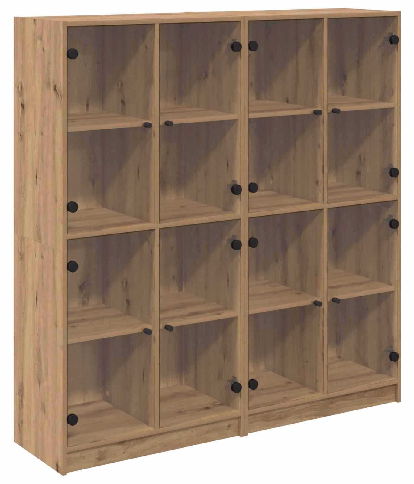 Credenza 2 pcs Rovere artigianale 68 x 37 x 142 cm