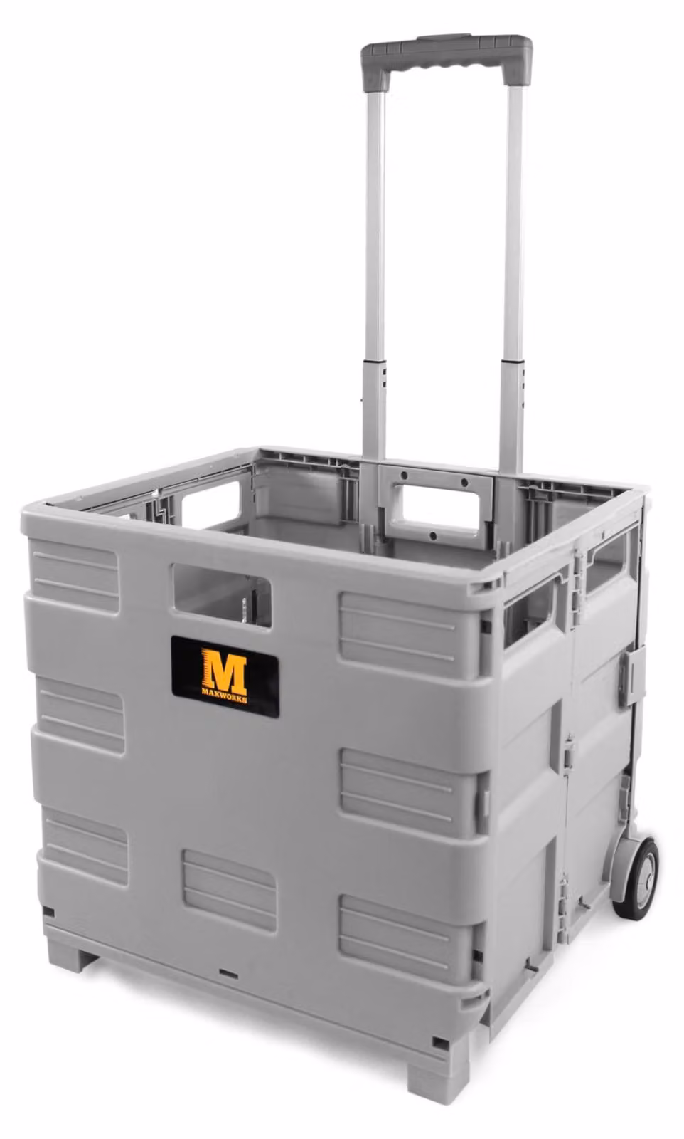 Elzusha - Carrello utilitario pieghevole con coperchio, portata massima 80 kg