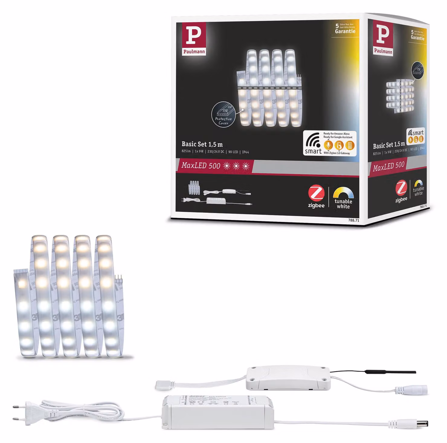 Paulmann MaxLED 500 Striscia LED bianca sintonizzabile Basisset