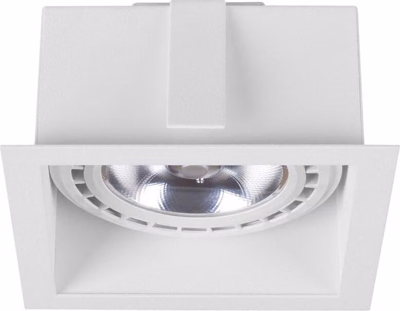 Nowodvorski DOWNLIGHT Apparecchio da incasso a LED bianco, acciaio 9413