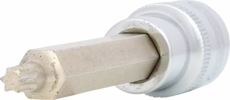 KS Tools 918.1645-E, Bussola, 1/2", metrica, 1 testa/teste, T30, acciaio al cromo vanadio