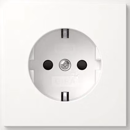 Presa Gira SCHUKO SP (IP20) Gira TX_44 Bianco puro 445366