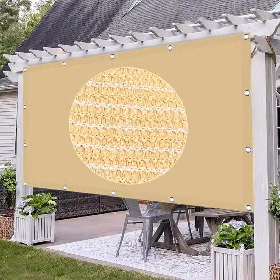 Coperture da esterno per il sole - Teloni da esterno con protezione UV - Protezione dai raggi solari - Coperture da esterno traspiranti e con protezione UV - 2x3 metri - Beige