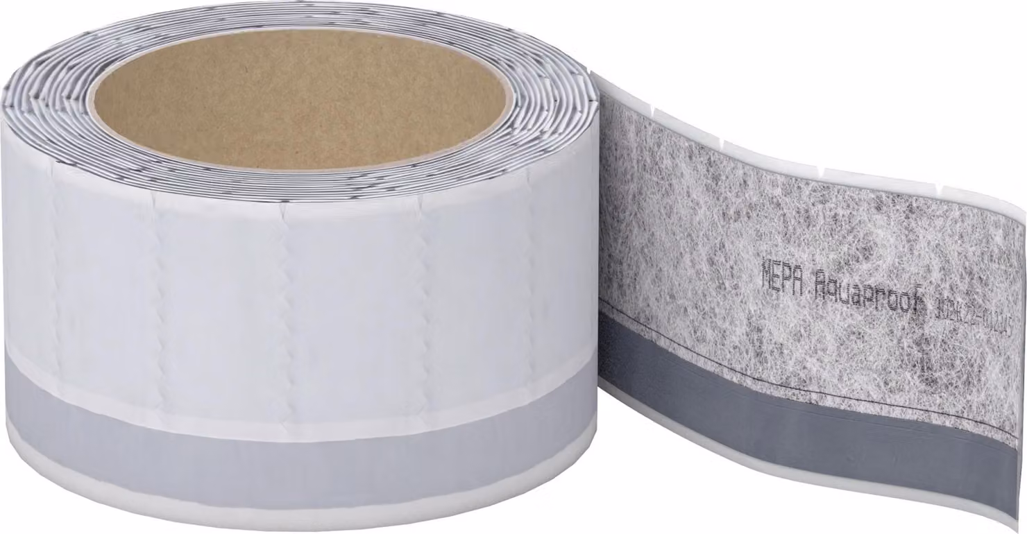 REHAU MEPA Aquaproof Nastro impermeabilizzante per vasche da bagno 4,0 m, 1 pz.