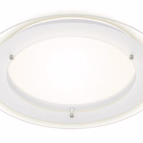 Plafoniera LED effetto Blacklight Ø 40cm bianco 2400lm bianco neutro